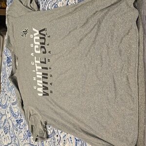❤️10/$20 new Majestic Gray Chicago White Sox Men's Shirt